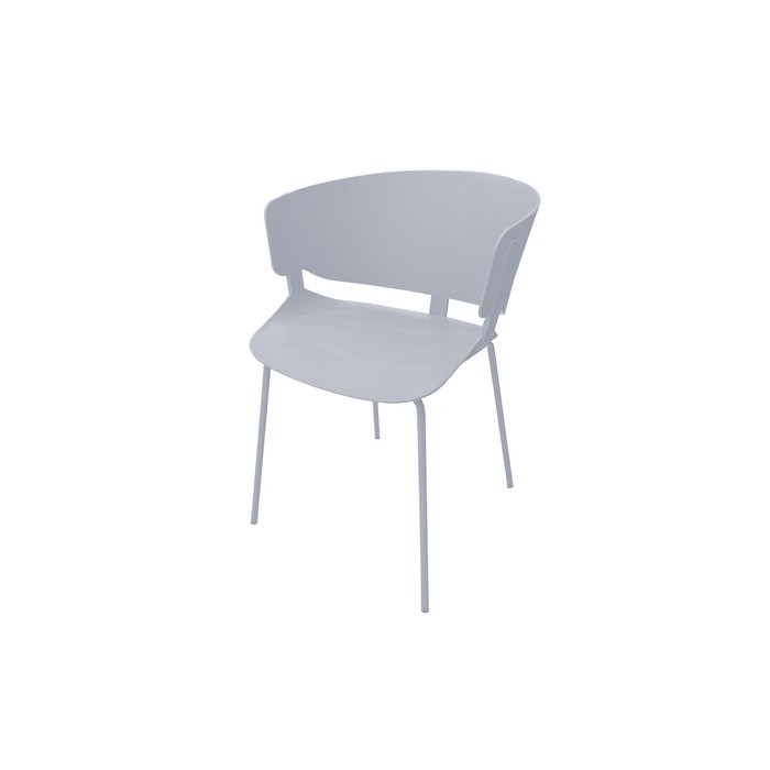 Krzesło GARRET jasnoszare