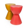 Stołek TAMBURO pastelowy imbir - polipropylen