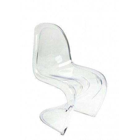 Krzesło HOVER PC transparentne - poliwęglan