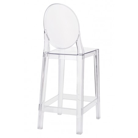 Hoker VICTORIA 75 cm transparentny - poliwęglan