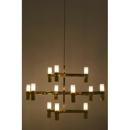 Lampa wisząca ATOMIC złota