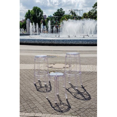 Hoker CHARLES 65 transparentny - poliwęglan