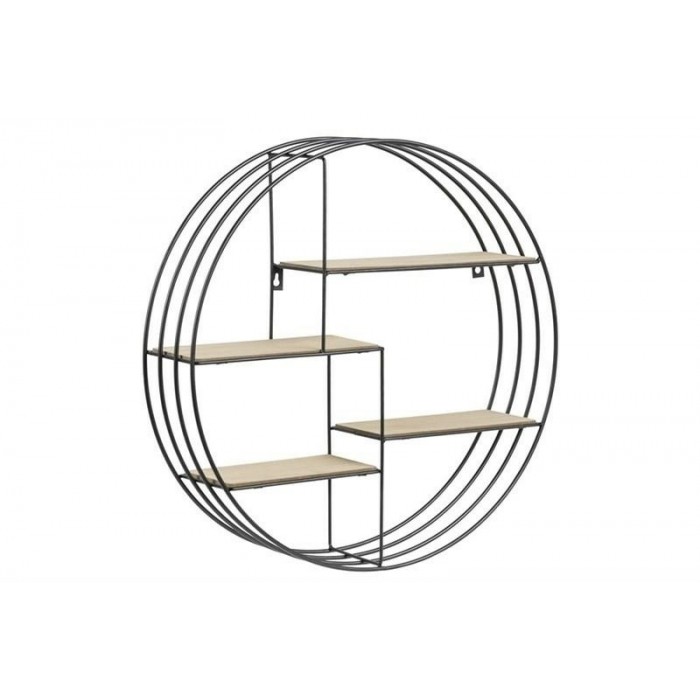 ACTONA półka DARKEBERG czarna - MDF, metal