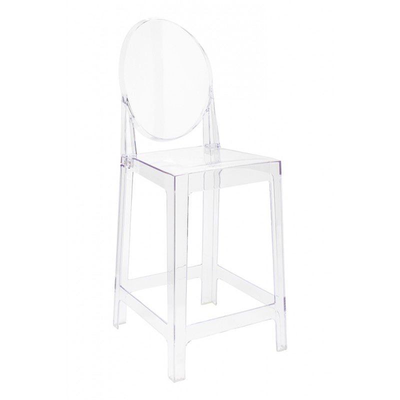 Hoker VICTORIA 65 cm transparentny - poliwęglan