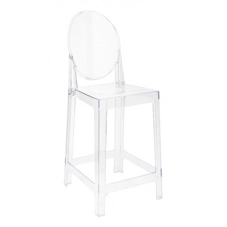 Hoker VICTORIA 65 cm transparentny - poliwęglan