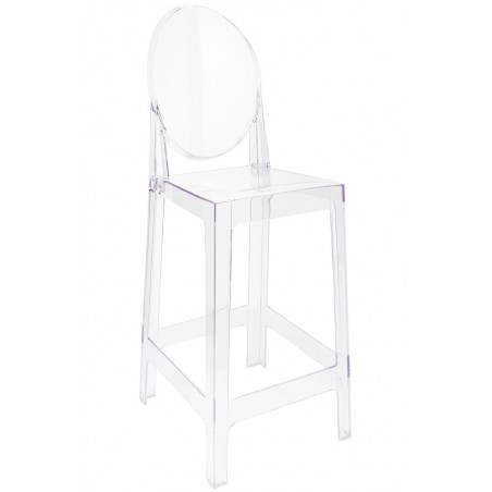 Hoker VICTORIA 75 cm transparentny - poliwęglan