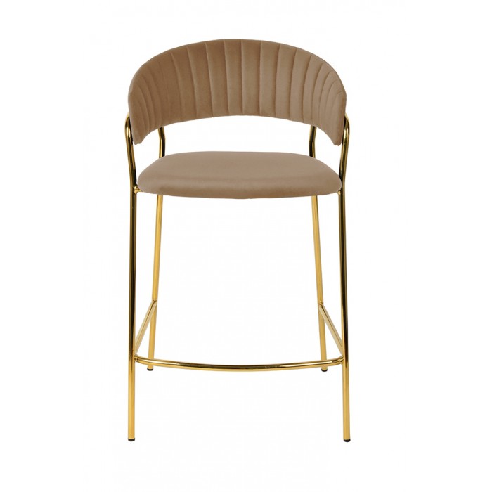 Krzesło barowe MARGO khaki / beżowe
