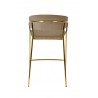 Krzesło barowe MARGO khaki