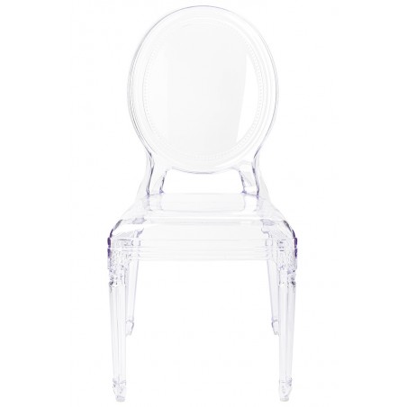Krzesło PRINCE transparentne - poliwęglan