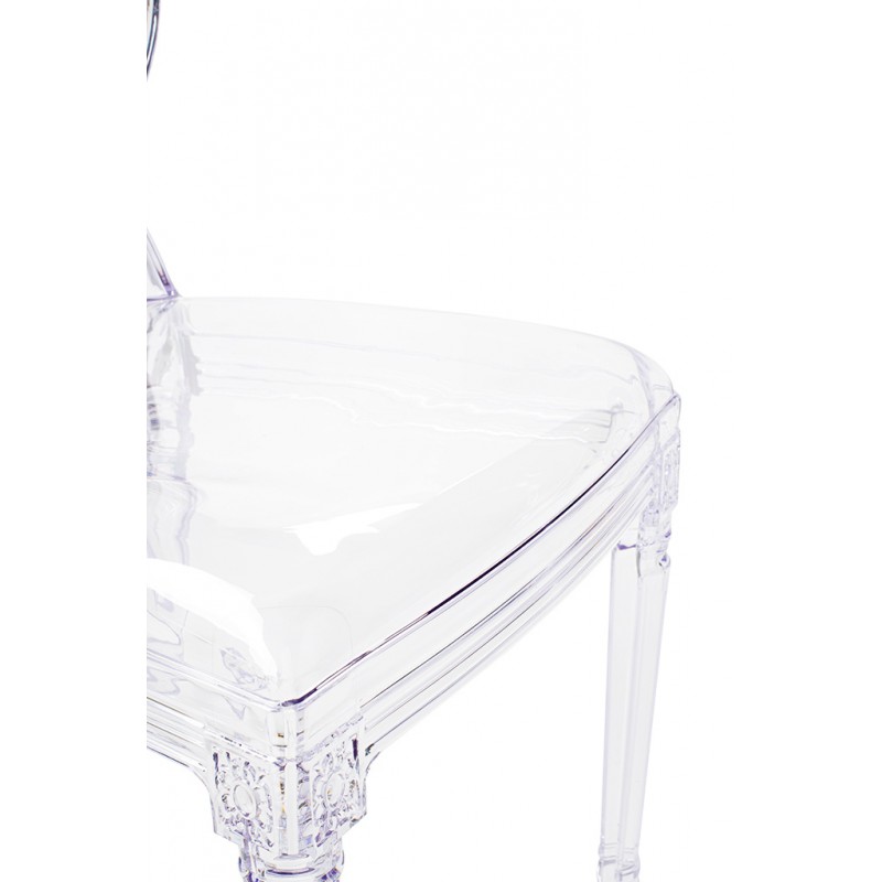 Krzesło PRINCE transparentne - poliwęglan