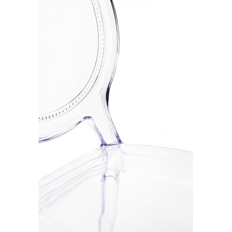 Krzesło PRINCE transparentne - poliwęglan