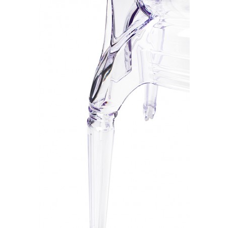 Krzesło PRINCE transparentne - poliwęglan