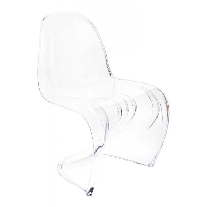 Krzesło HOVER PC transparentne - poliwęglan