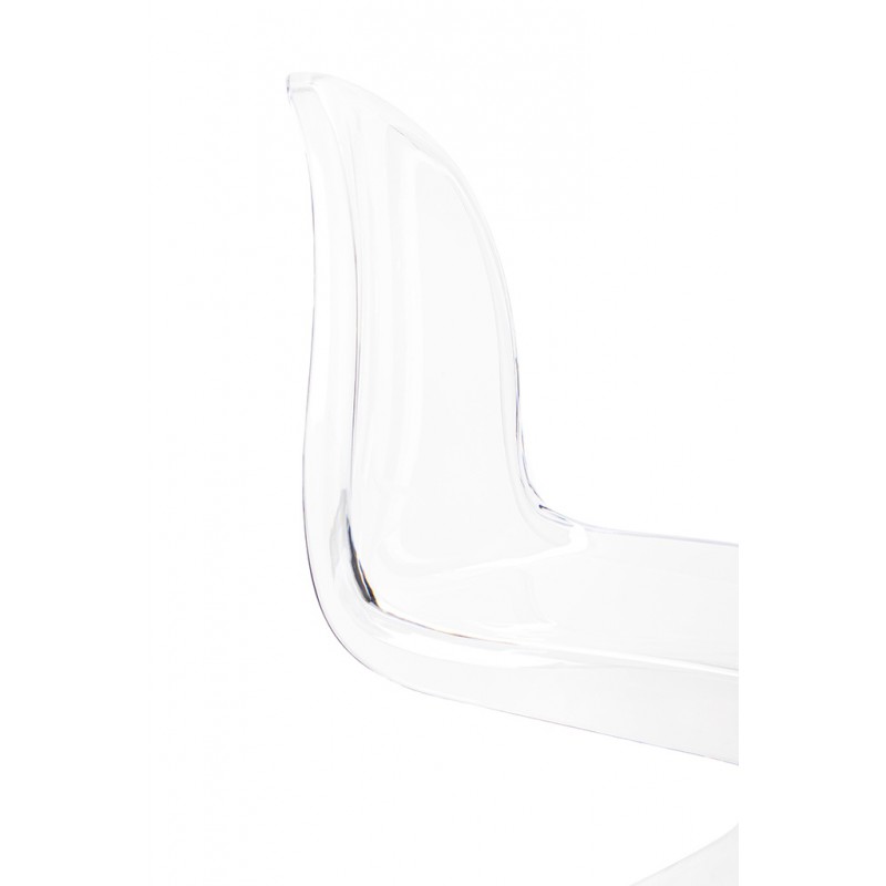 Krzesło HOVER PC transparentne - poliwęglan