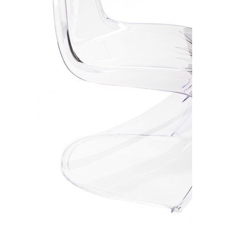 Krzesło HOVER PC transparentne - poliwęglan