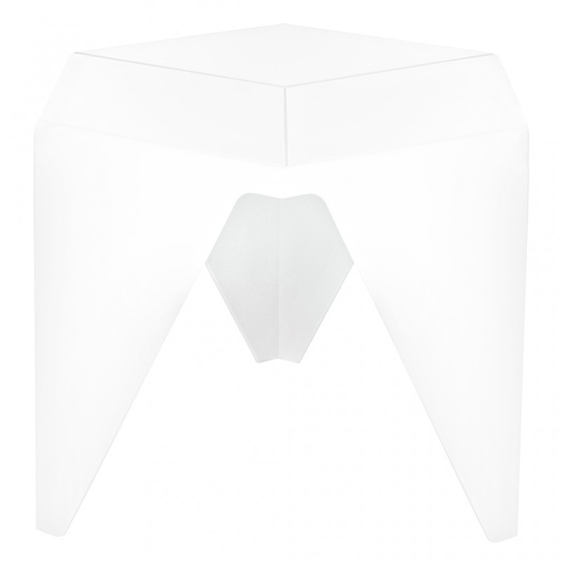 Stolik CLOVE biały - polipropylen