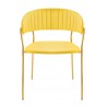 Krzesło MARGO żółte