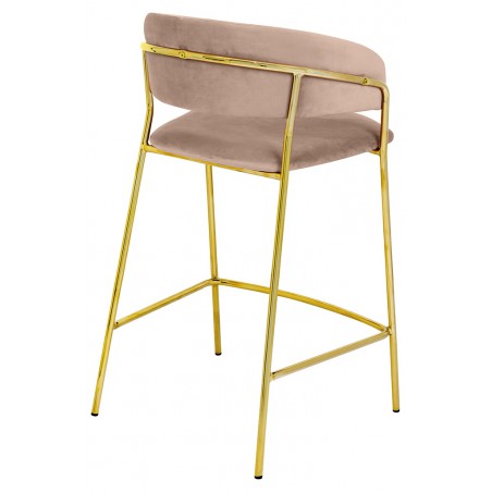 Krzesło barowe MARGO khaki