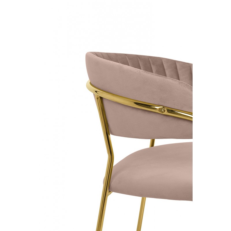 Krzesło barowe MARGO khaki