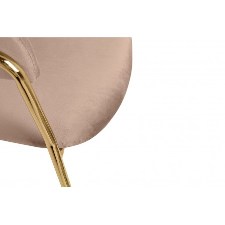 Krzesło barowe MARGO khaki