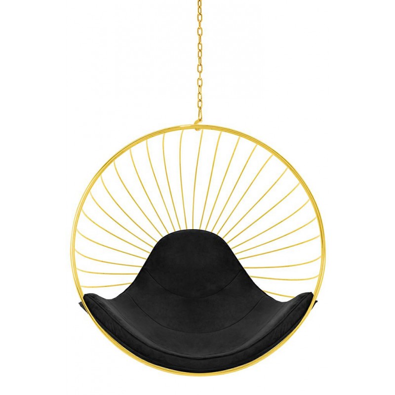 Fotel wiszący GABBIA złoty