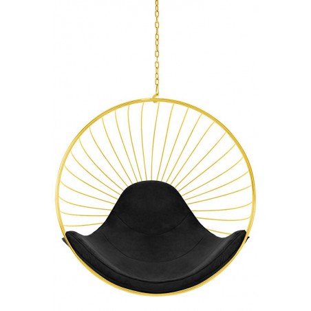 Fotel wiszący GABBIA złoty