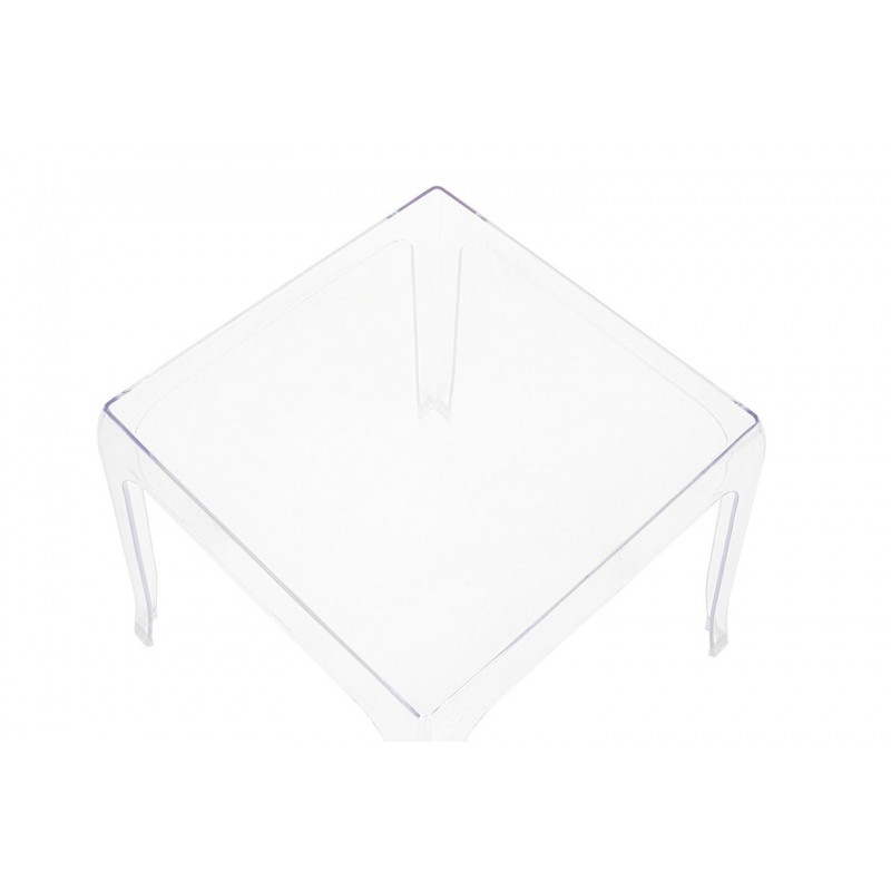 Stolik GHOST transparentny - poliwęglan