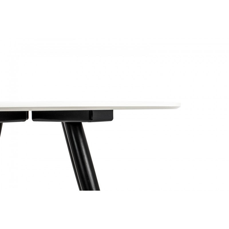 Stół PADRINO 90 - MDF, drewno, metal