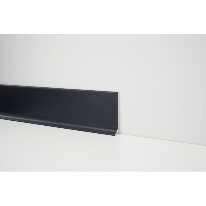 Listwa przypodłogowa aluminiowa antracyt 90/6SF...