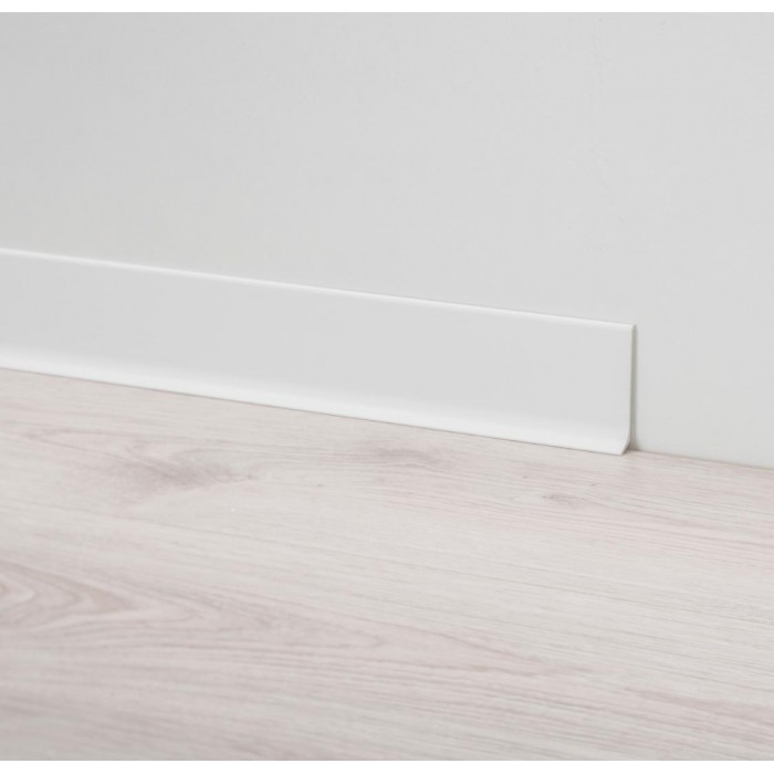 Listwa przypodłogowa aluminiowa biała matowa...
