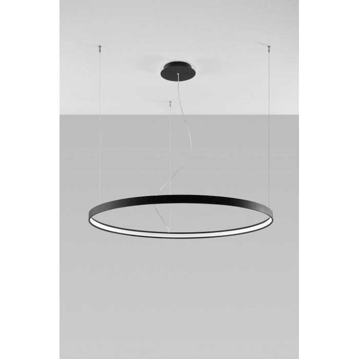 Żyrandol RIO 110 czarny LED 4000K Thoro