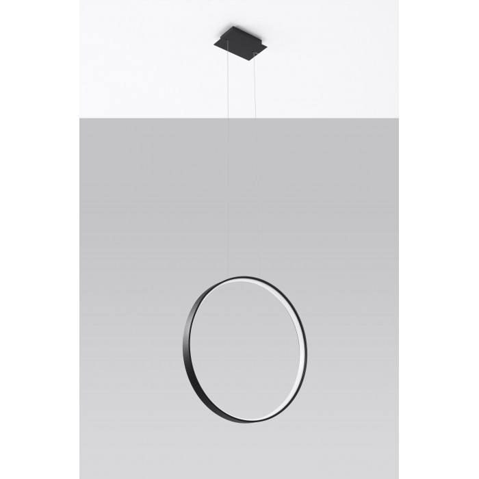 Lampa wisząca RIO 55 czarny LED 3000K Thoro