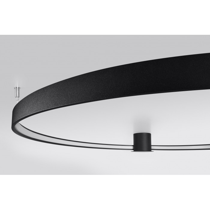 Plafon RIO 55 czarny LED 3000K Thoro