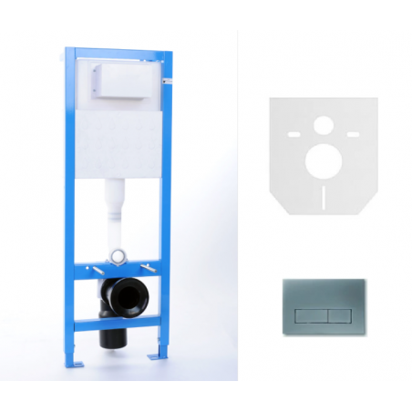 Stelaż WC Lavita 3w1 (przycisk chrom ver. 1), 10 lat gwarancji