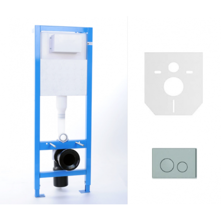 Stelaż WC Lavita 3w1 (przycisk chrom ver. 2), 10 lat gwarancji