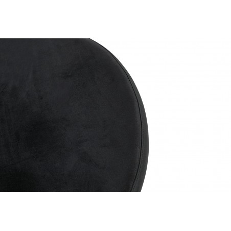 Fotel GABBIA STAND złoty z podnóżkiem