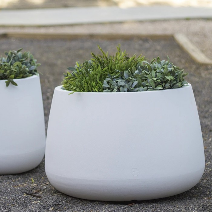 NEW GARDEN donica CAMELIA 60 C biała - przewód