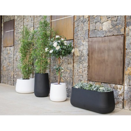 NEW GARDEN donica CAMELIA 60 C biała - przewód