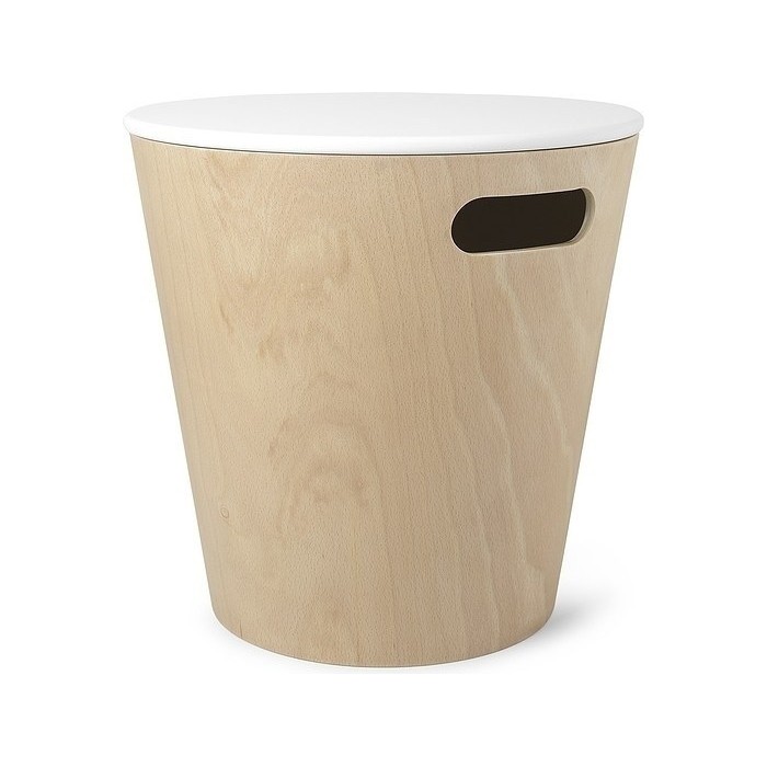 UMBRA stolik WOODROW biały - drewno