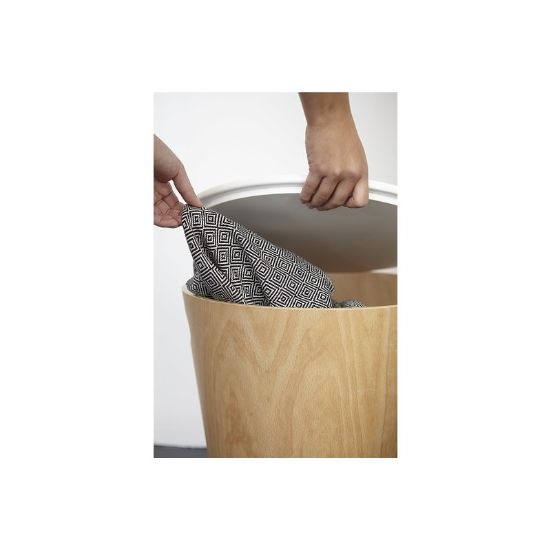 UMBRA stolik WOODROW biały - drewno