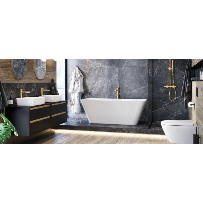 Excellent Lila 2.0 Wanna Wolnostojąca 160x73 Biała