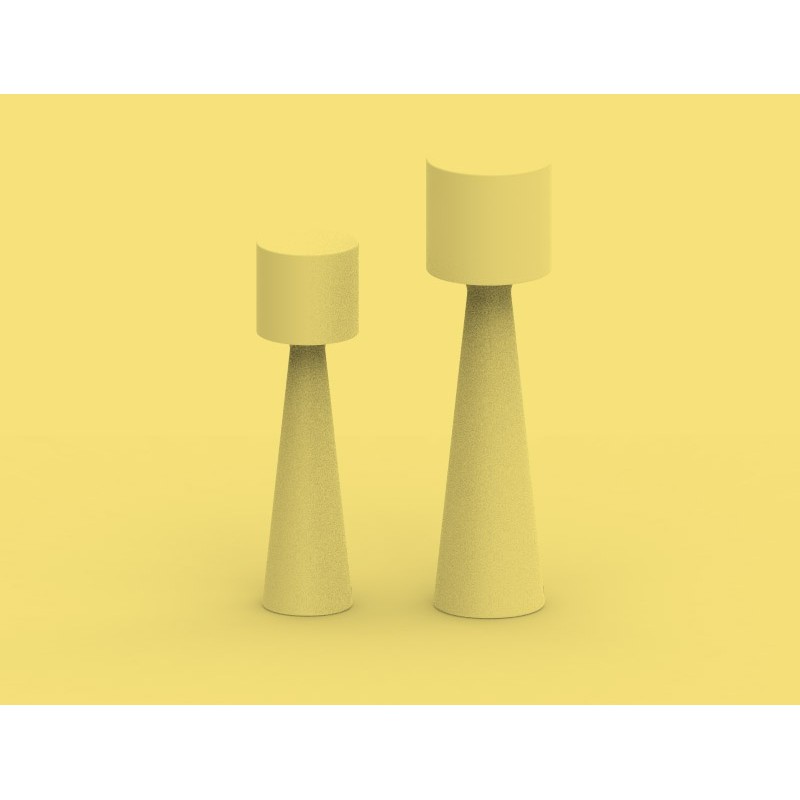 NEW GARDEN lampa ogrodowa GRACE 140 C biała - LED, przewód