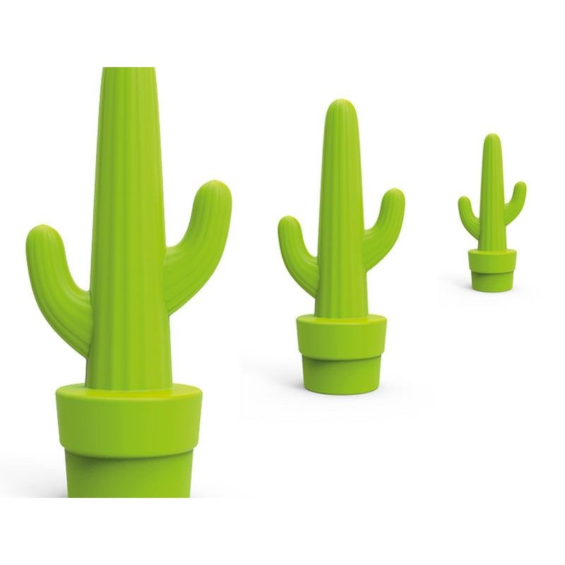 NEW GARDEN lampa ogrodowa KAKTUS C  limonkowa - LED, przewód