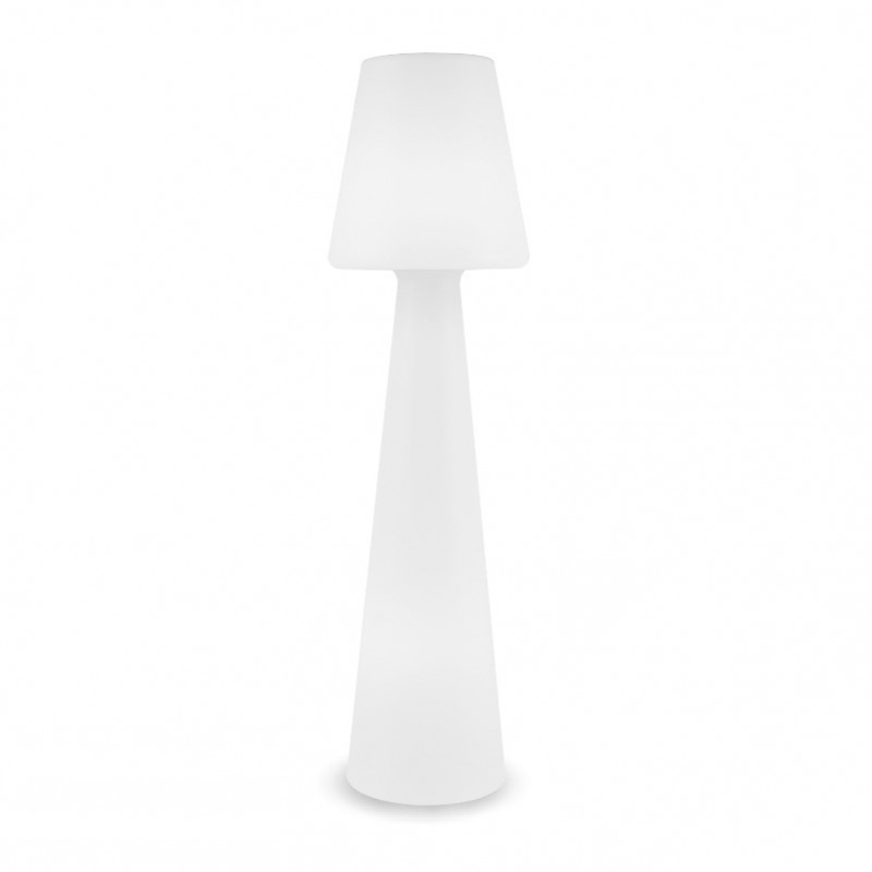 NEW GARDEN lampa podłogowa LOLA 200 C biała - LED, przewód