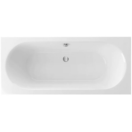 Excellent Wanna Oceana Slim 170x75 Prostokątna Biała Do Zabudowy