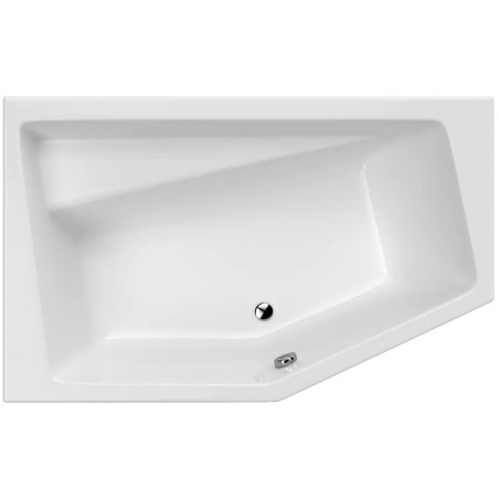 Excellent Wanna Vesper LEWA 160X100 Narożna Biała Do Zabudowy