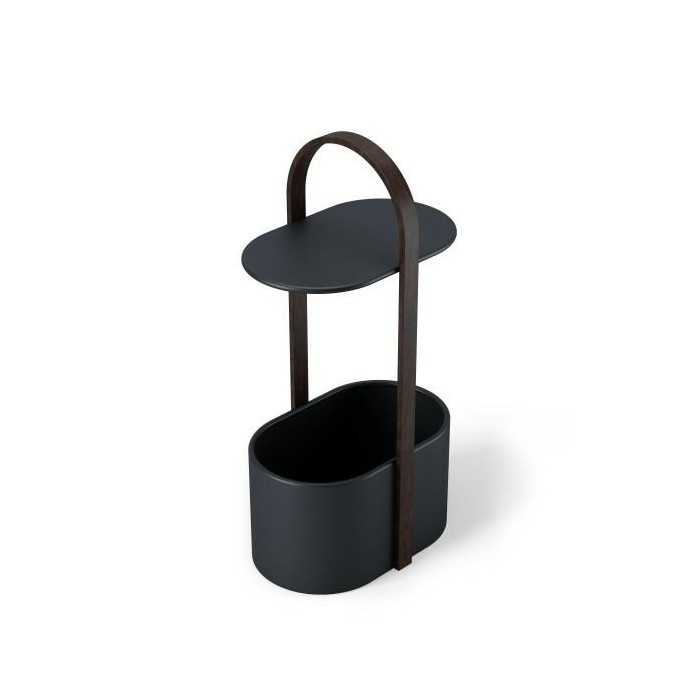 UMBRA stolik kawowy HUB / BELLWOOD czarny - metal drewno