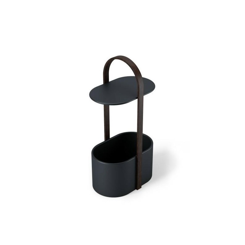 UMBRA stolik kawowy HUB / BELLWOOD czarny - metal drewno