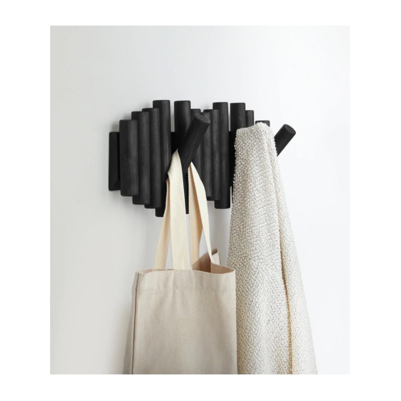 UMBRA wieszak na ubrania PICKET RAIL  czarny