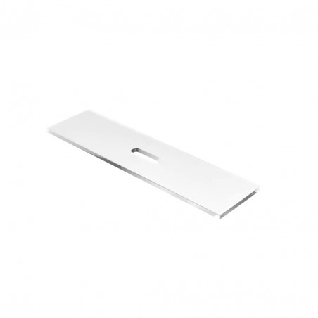 Excellent Półka Wannowa Zen 75 cm Akrylowa Prosta Przezroczysta